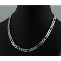 Halskette RIMINI in Edelstahl-Optik nickelfrei Stahlkette Metall Metallkette Kette Halsschmuck M�nnerkette Schmuck f�r den Mann Herrenschmuck K�nigskette M�nnergeschenk Herrengeschenk