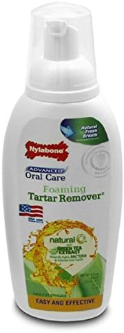 Franks Deals® 2 Packs of Nylabone - Advanced Oral Care Foaming Tartar Remover With Green Tea Extract - 3 oz