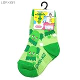 みいつけた!《サボさんいっぱい》キッズクルーソックス☆NHKキャラクターグッズ（子ども用足首靴下）通販☆【LGR×GR】