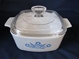 Vintage Corning Ware Blue Cornflower A-1 1/2-B Casserole w/ Lid 1.5L