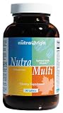 nutraOrigin Nutra Multi Multivitamin Without Iron, 90 Tablets.