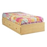 South Shore Furniture Lily Rose Collection Twin Mates Bed 39 Romantic Pine