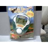 1999 Tiger Electronics Incredible Technologies Sports Feel Games Golden Tee Golf Roller Ball LCD Handheld Game Model 66-008 Blister Package