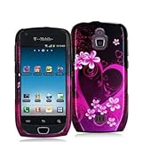 Electromaster(TM) Brand - Purple Love Design Crystal Hard Skin Case Cover N ....
