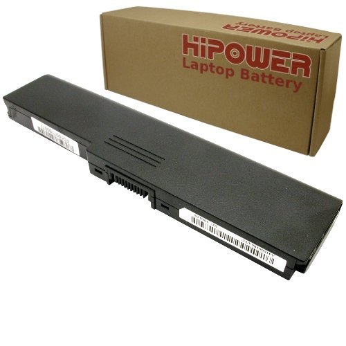 Hipower 6 Stall Laptop Battery For Toshiba Satellite A665D-S5172, A665D-S5174, A665D-S5175, A665D-S5178, A665D-S6051, A665D-S6059, A665D-S6075, A665D-S6076, A665D-S6082, A665D-S6083, A665D-S6084, A665D-S6091, A665D-S6096 Laptop Notebook Computers