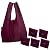 BAGGU Reusable Shopping Tote - 6-Pack,Purple,one size