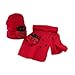 TOOGOO(R) Winter Cute Baby Infant Boy Girls Ladybug Warm Beanie Hat Cap + Scarf 2N1