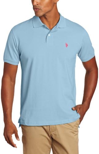 U.S. Polo Assn. Men's Solid Polo With Small Pony