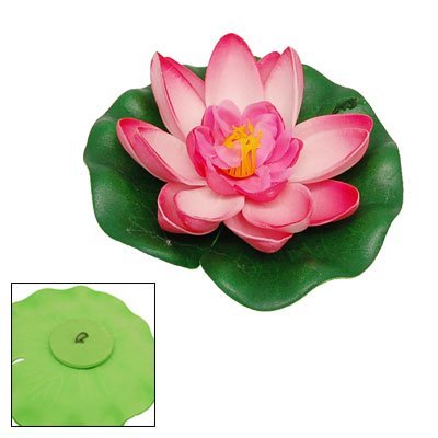 Unique Beautiful Lotus Plant Fish Tank Aquarium Decor