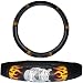Mad Dog with Flames Steering Wheel Cover