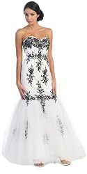 Strapless Elegant Prom Dress JR Long Gown #27002