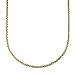 14k Yellow Gold 2.0mm Solid Diamond Cut Rope Chain Necklace, 30"