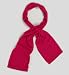 Ribbed Trim Scarf with Cashmere