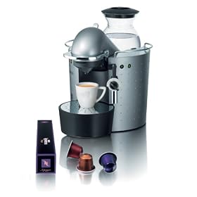Siemens Nespresso TK50 Automatic Coffee Maker (Titanium)