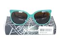 VUARNET UNILYNX TURQUOISE CATEYE SUNGLASSES 6002VEM