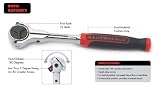 GearWrench 81223 2 Piece Roto Ratchet Set- Cushion Grip
