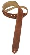 Levy's Leathers 2" Suede Leather Strap Brown,Brown