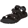 Rafters Men's Coho Sandal,Black,9 M US