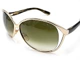 New Tom Ford Yuette TF89 TF-89 FT89 852 Gold/Military Green Sunglasses 63-13-125