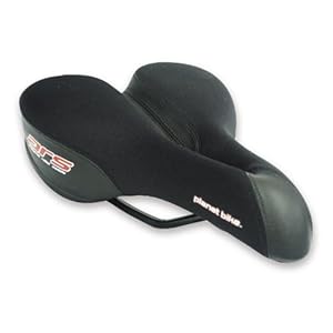 Planet Bike Women's A.R.S. Anatomic Relief Bicycle Saddle (Black/Black)