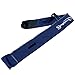 Sougayilang Folding Portable Waterproof Double-layer Blue Fishing Rod Carrier Canvas Fishing Pole Tools Storage Bag Case Fishing Gear Organizer(160*15cm/63*5.9in)