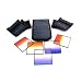 Electronics : Formatt 4x4 HD/DV Sunrise/Sunset Video Kit includes Soft Edge Twilight Graduated # 1 and #2, Skyfire Graduated #1 and Soft Edge Sunset Graduated #1 and #2 in a KATA Vertical Filter Pouch