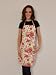 Climbing Rose: 100% Quilted Cotton, Adjustable Neck, Full Size, Large Pockets, Women Floral Cooking Apron.