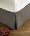 Calvin Klein Steel Vines Baby Waffle Bedskirt, Queen