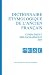 Dictionnaire Etymologique De L'ancien Francais, Deaf: Complement Bibliographique 2007