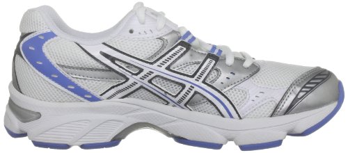 ASICS Women's Gel Radience White/Lavender/Lightning Trainer T1F5N 0124 5 UK