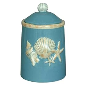 Blue Shell Cookie Jar by -