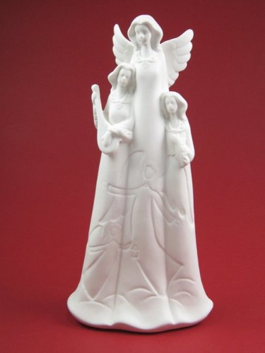 Engel Keramik Figur 29cm Weihnachtsdeko
