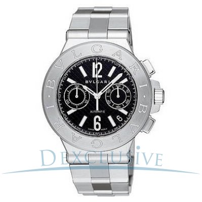 Bvlgari Diagono Chronograph Automatic Mens Watch DG40BSSDCH