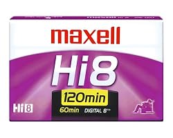 Maxell P6-120 XRM Hi Professional Quality 8mm Videocassette