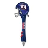 Pack of 2 NFL New York Giants Light-Up Mirrored Football Helmet Office Pens 6"