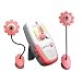 [ Free shipping ] Handheld 2.5" Video Color Baby Monitor 2.4GHz Wireless Camera Daisy-(Day & Night) (Video & Audio) Infant Nursery Monitor with rechargeable receiver w/ 2 Packs CCTV Surveillance Cameras[Doulbe Pink]
