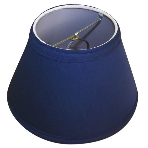 Lampshades Lamp Shade 4" Top, 8" Bottom, 6" Slant Height, Navy Blue