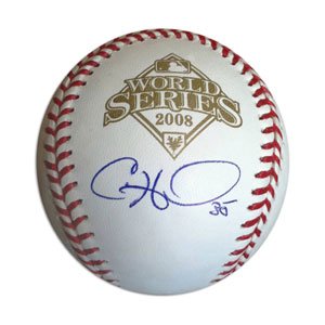 Cole Hamels Signed Phillies Baseball
