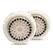 Clarisonic Compatible Facial Brush Replacement Heads With Caps for Sensitive Skin Fits Mia, Mia 2 & 3 and All Other Models, 2-Pack