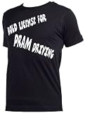 from Spoilt Rotten Spoilt Rotten - Hold Licence For Pram Driving Tee Shirt, Black, XX-Large