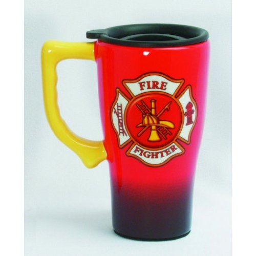Fire Fighter Travel Mug