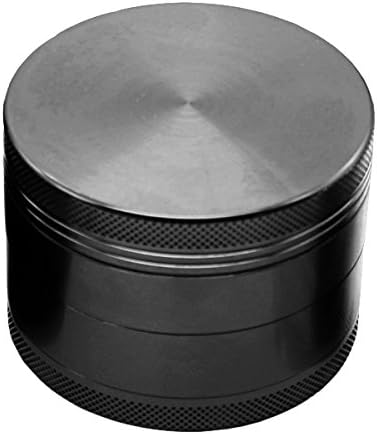 iHomeSet Spice/Herb Grinder - Tobacco Grinder - Plant Grinder - Pollen Collector - Heavy Duty Zinc Alloy - Magnetic Top