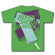 NEVER SHOUT NEVER - Paint Roller - Green T-shirt