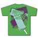 NEVER SHOUT NEVER - Paint Roller - Green T-shirt