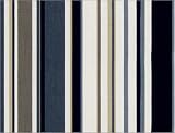 Elite Products Newport Navy Stripe Designer Print Cover