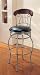Monticello Euro Designer Metal Swivel Bar Stool Barstool