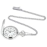 Chronostar - R3753500001 - Montre Mixte - Ligne Forever - Quartz Analogique - Gousset - Cadran Blanc - rayures + rondpar Chronostar