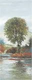 Country Maple by Diann Haist. LAMINATED. 8.00 inches width by 15.72 inches height. Highest Quality Art Poster Print
