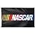 NASCAR Flag 3x5 Logo Black with Nascar Racing logo Deluxe Grommets Reinforced Flyend