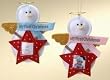 "My First Christmas" Baby Girl Photo Pocket Christmas Ornament